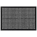 Deurmat rechthoekig 60x90 cm rubber
