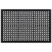Deurmat rechthoekig 60x90 cm rubber