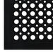 Deurmat rechthoekig 60x90 cm rubber