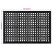 Deurmat rechthoekig 60x90 cm rubber