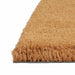 Deurmat halfrond 40x60 cm getufte kokosvezel naturel