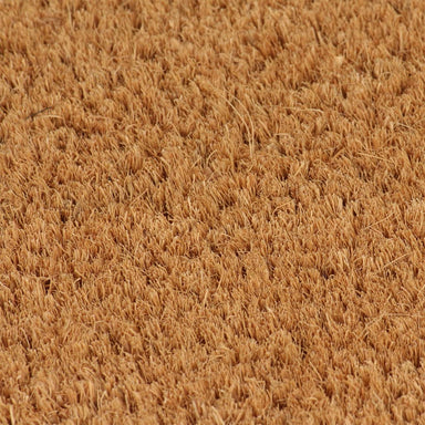Deurmat 50x80 cm getufte kokosvezel naturel