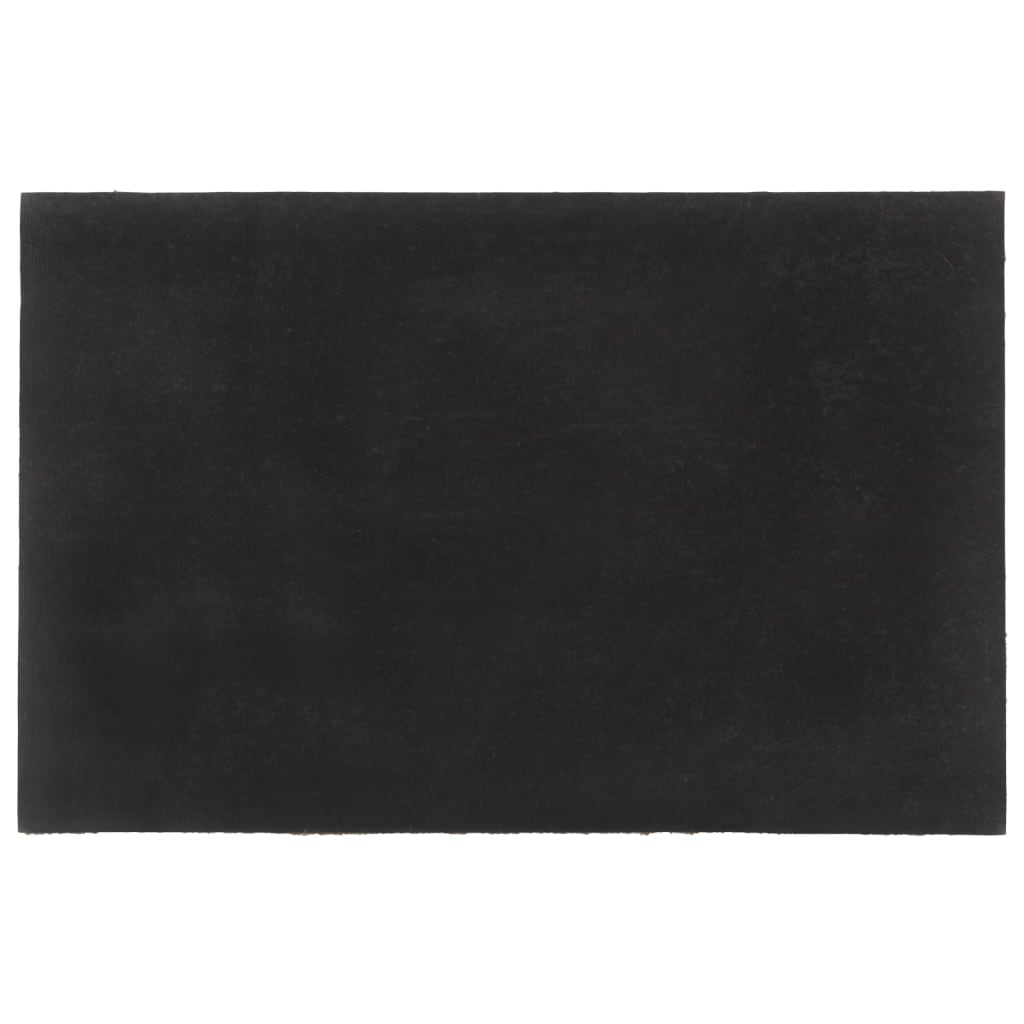 Deurmat 65x100 cm getufte kokosvezel naturel
