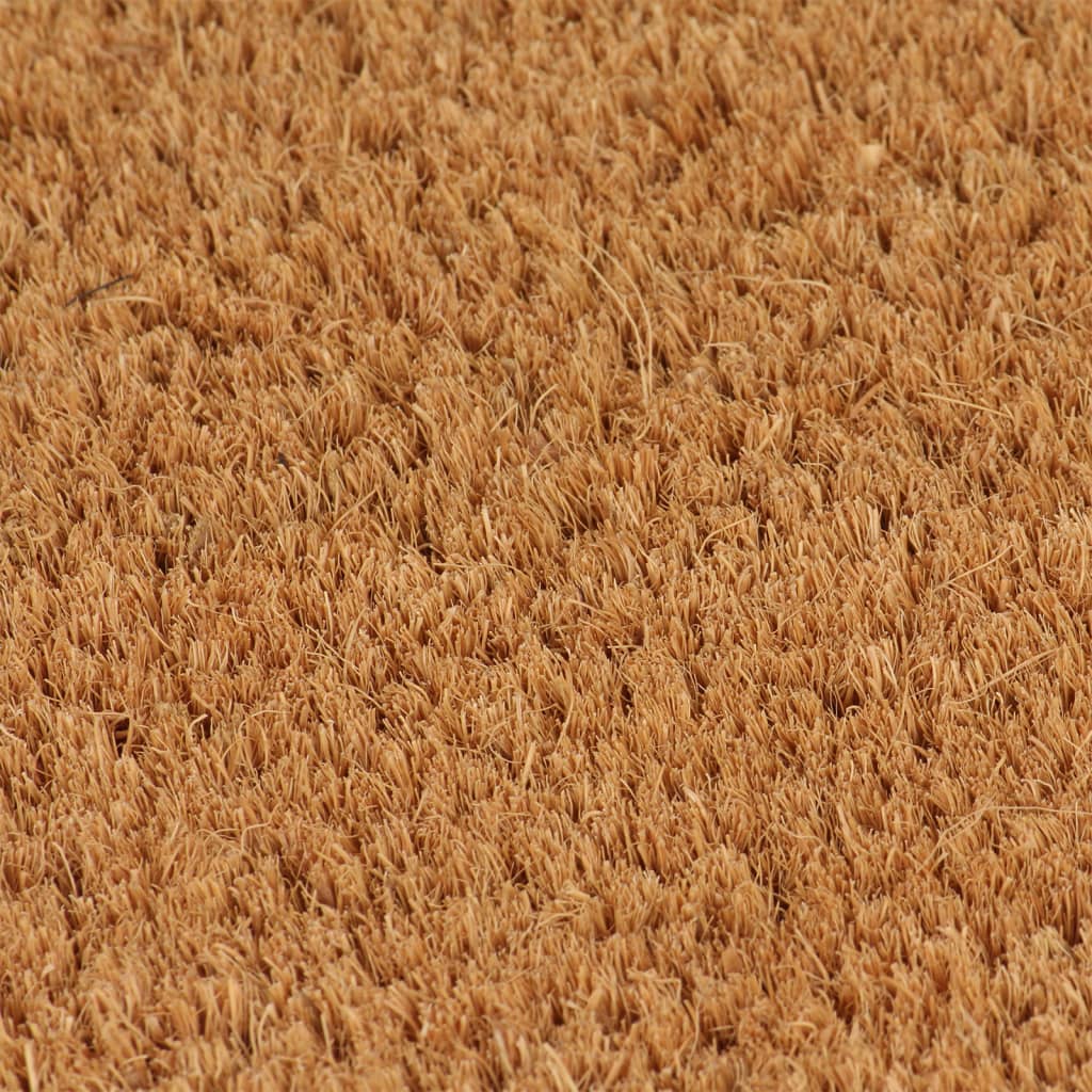 Deurmat 80x100 cm getufte kokosvezel naturel