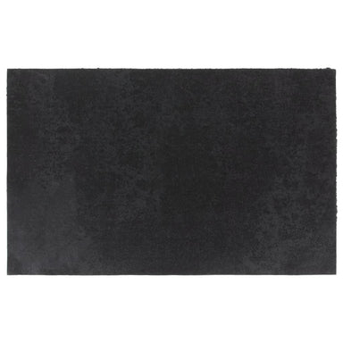Deurmat 50x80 cm getufte kokosvezel zwart