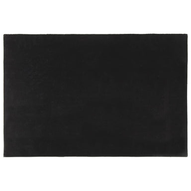 Deurmat 60x90 cm getufte kokosvezel zwart