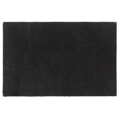 Deurmat 65x100 cm getufte kokosvezel zwart