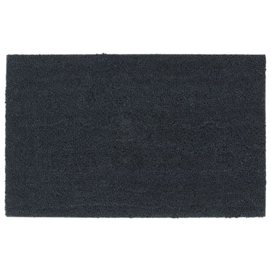 Deurmat 50x80 cm getufte kokosvezel donkergrijs