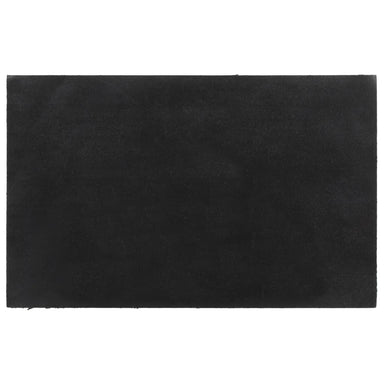 Deurmat 50x80 cm getufte kokosvezel donkergrijs