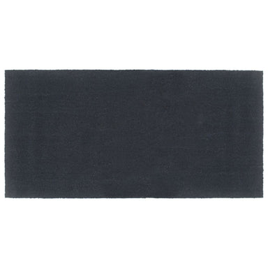 Deurmat 100x200 cm getufte kokosvezel donkergrijs