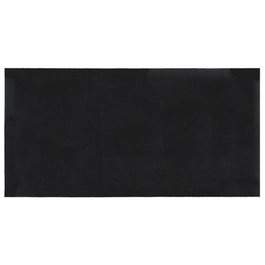 Deurmat 100x200 cm getufte kokosvezel donkergrijs