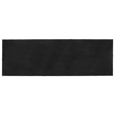 Deurmat 100x300 cm getufte kokosvezel donkergrijs