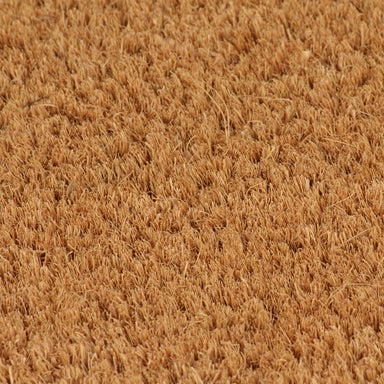 Deurmat 50x80 cm getufte kokosvezel naturel