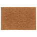 Deurmat 65x100 cm getufte kokosvezel naturel
