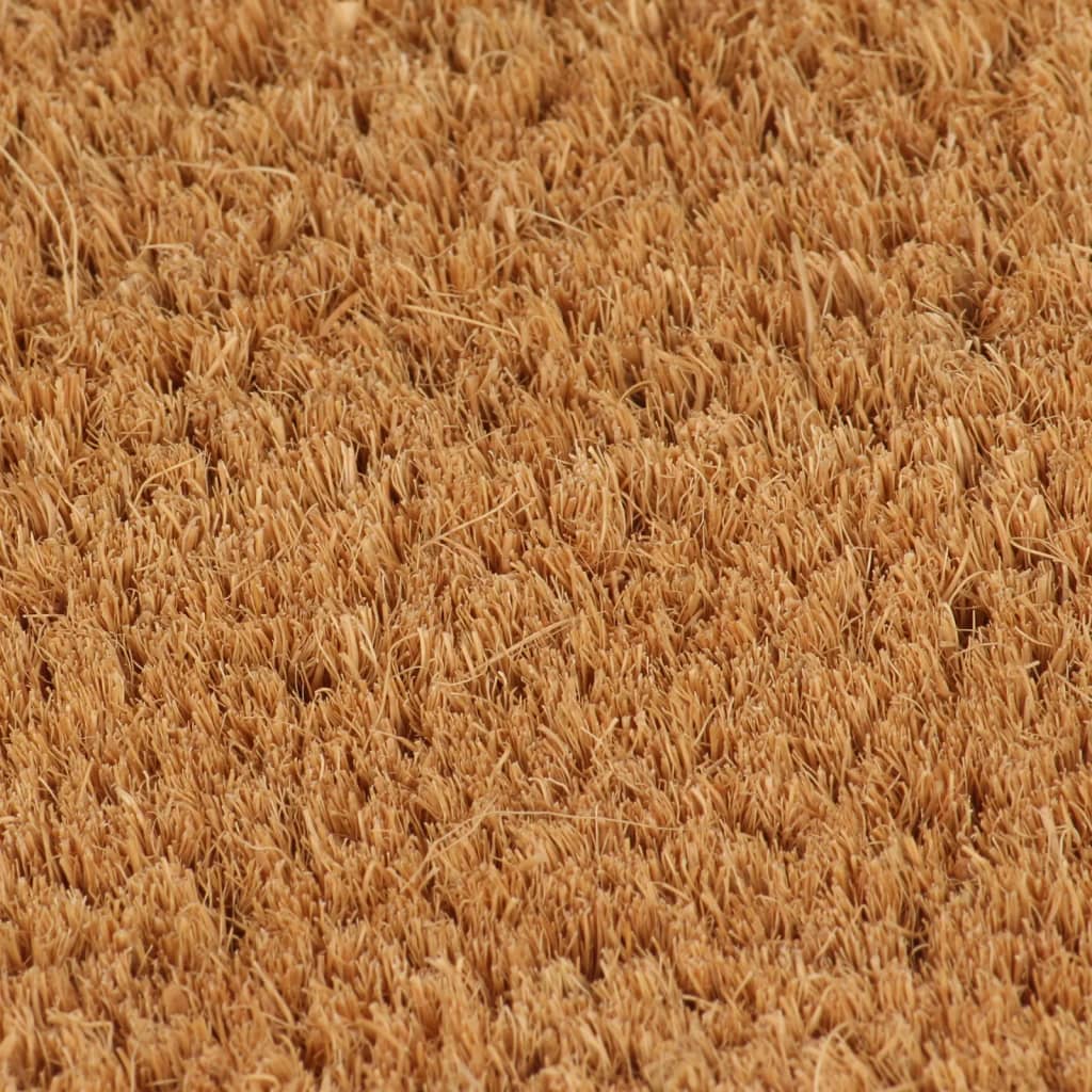 Deurmat 90x150 cm getufte kokosvezel naturel