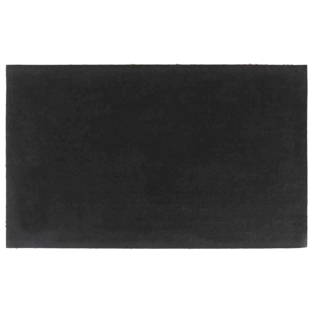 Deurmat 45x75 cm getufte kokosvezel naturel