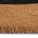 Deurmat 40x60 cm getufte kokosvezel naturel
