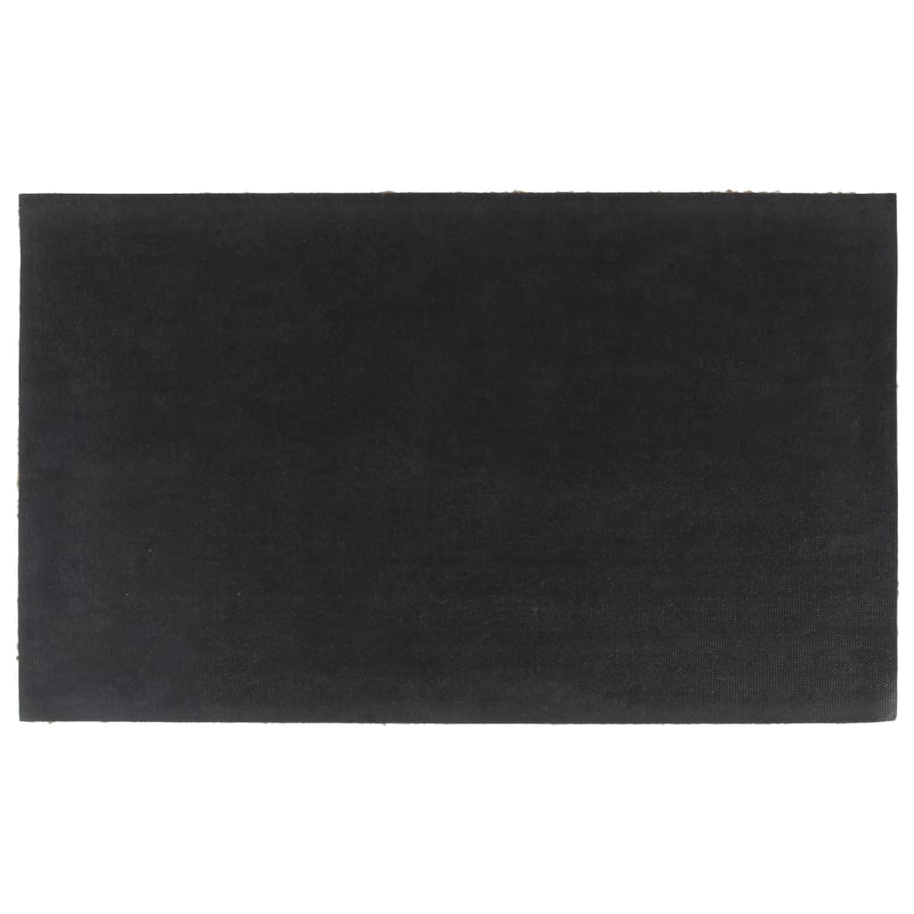 Deurmat 45x75 cm getufte kokosvezel naturel