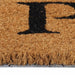 Deurmat 40x60 cm getufte kokosvezel naturel