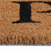 Deurmat 45x75 cm getufte kokosvezel naturel