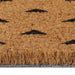 Deurmat 40x60 cm getufte kokosvezel naturel