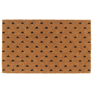 Deurmat 45x75 cm getufte kokosvezel naturel