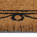 Deurmat 45x75 cm getufte kokosvezel naturel