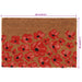 Deurmat 40x60 cm getufte kokosvezel naturel