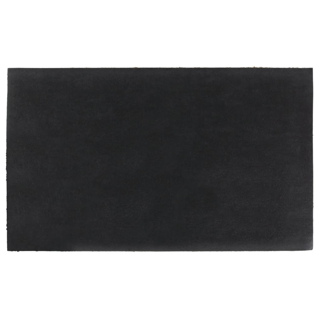 Deurmat 45x75 cm getufte kokosvezel naturel