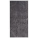 Vloerkleed HUARTE laagpolig zacht wasbaar 100x200 cm antraciet