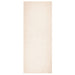 Vloerkleed HUARTE laagpolig zacht wasbaar 80x200 cm beige