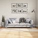 Vloerkleed HUARTE laagpolig zacht wasbaar 100x200 cm beige