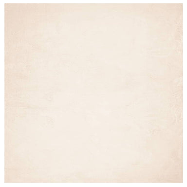 Vloerkleed HUARTE laagpolig zacht wasbaar 120x120 cm beige