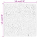 Vloerkleed HUARTE laagpolig zacht wasbaar 120x120 cm beige