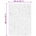 Vloerkleed HUARTE laagpolig zacht wasbaar 140x200 cm beige