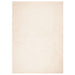 Vloerkleed HUARTE laagpolig zacht wasbaar 160x230 cm beige