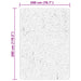 Vloerkleed HUARTE laagpolig zacht wasbaar 200x280 cm beige