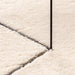 Vloerkleed HUARTE laagpolig zacht wasbaar 240x340 cm beige