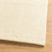 Vloerkleed HUARTE laagpolig zacht wasbaar 80x150 cm crème