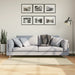 Vloerkleed HUARTE laagpolig zacht wasbaar 80x150 cm crème