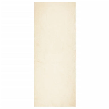 Vloerkleed HUARTE laagpolig zacht wasbaar 80x200 cm crème