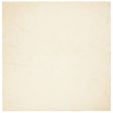 Vloerkleed HUARTE laagpolig zacht wasbaar 120x120 cm crème