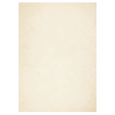 Vloerkleed HUARTE laagpolig zacht wasbaar 240x340 cm crème