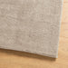 Vloerkleed HUARTE laagpolig zacht wasbaar 240x340cm zandkleurig