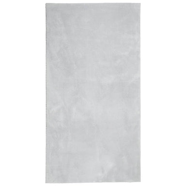 Vloerkleed HUARTE laagpolig zacht wasbaar 80x150 cm grijs