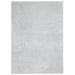 Vloerkleed HUARTE laagpolig zacht wasbaar 160x230 cm grijs