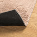 Vloerkleed HUARTE laagpolig zacht wasbaar 160x160 cm roze
