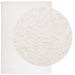 Vloerkleed PAMPLONA shaggy hoogpolig modern 120x170 cm crème