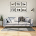 Vloerkleed PAMPLONA shaggy hoogpolig modern 80x150 cm groen