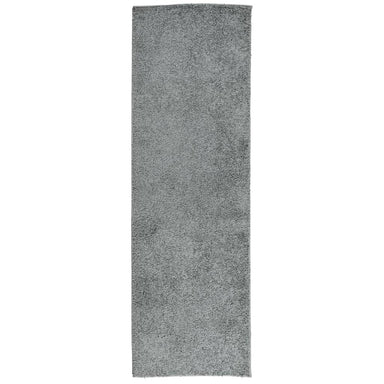 Vloerkleed PAMPLONA shaggy hoogpolig modern 80x250 cm groen